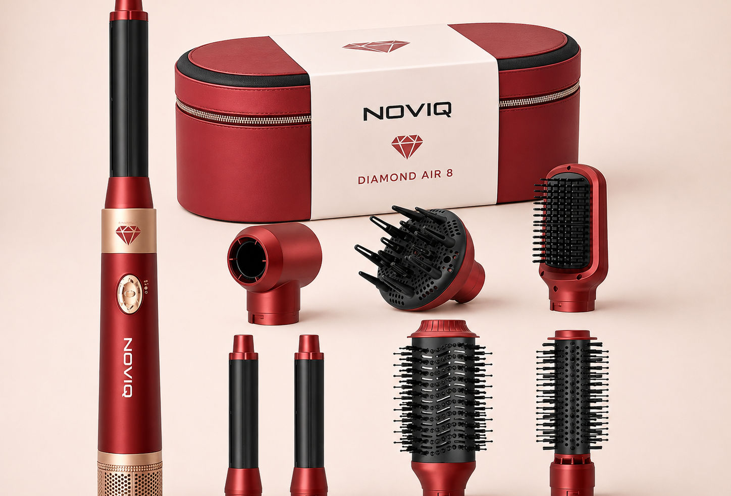 NOVIQ DIAMOND AIR 8 — Premium Hot-Air Styler