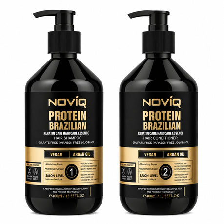 NOVIQ Brazilian Keratin Protein Shampoo & Conditioner