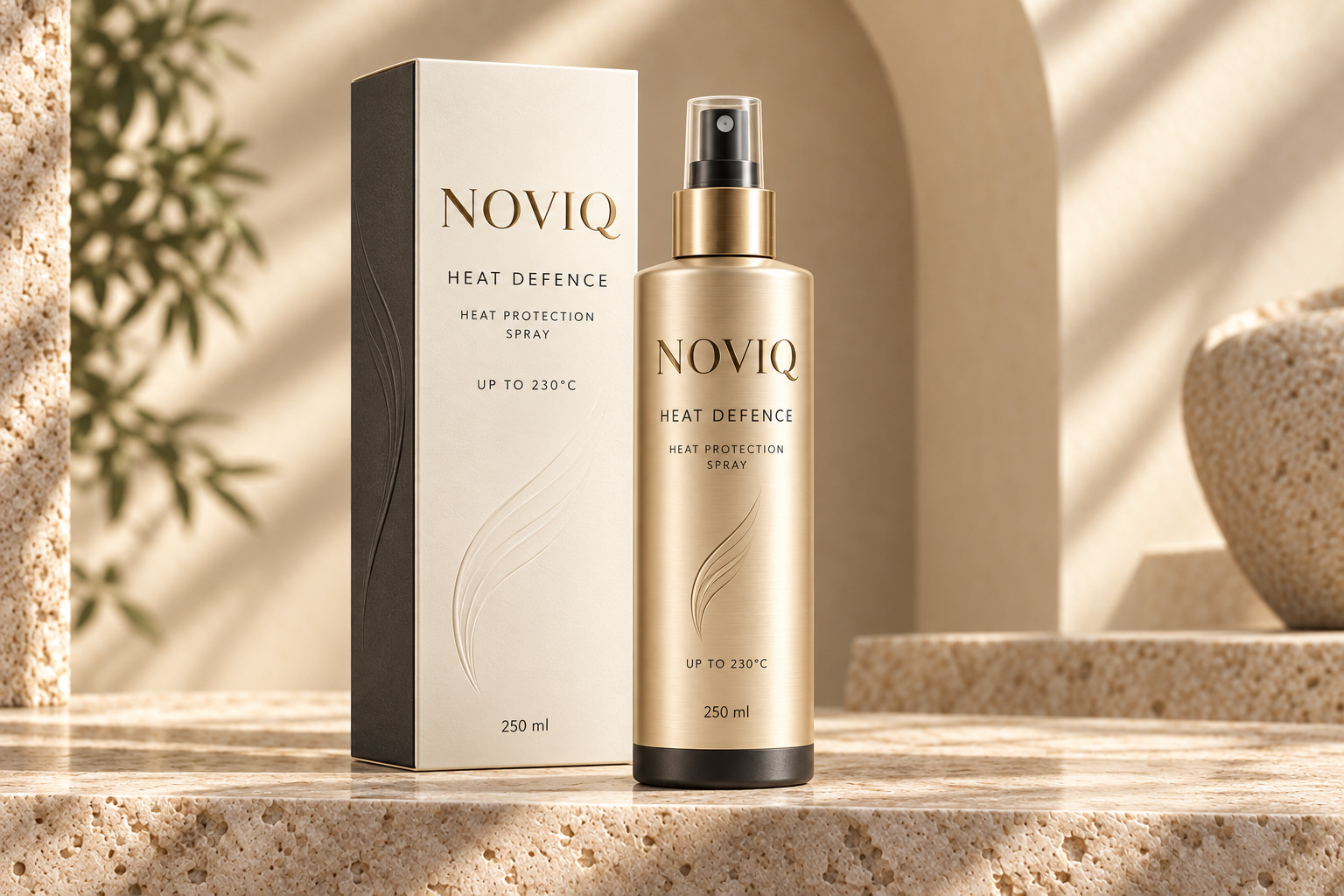 NOVIQ Heat Defence heat protection spray 250ml with carton